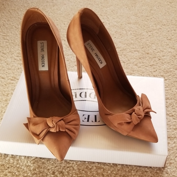 steve madden bow heels